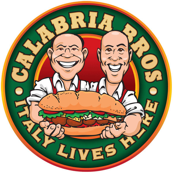 Calabria_Bros_Logo_finished Example of Logo Design Using Illustration
