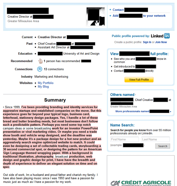stolen_bio_v2 stolen bio on linked in
