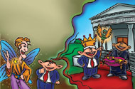 Sample Illustration for Children's Book Comic Cartoon