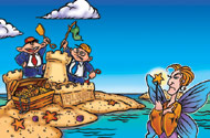 Sample Illustration for Children's Book Comic Cartoon