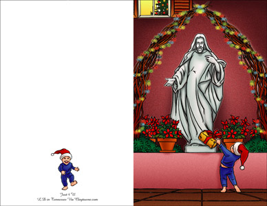 Large Image of Greeting Card Design Sample