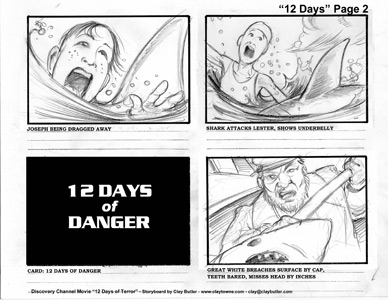 Large Image of Storyboard Illustration Sample