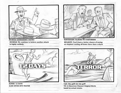 Large Image of Storyboard Illustration Sample