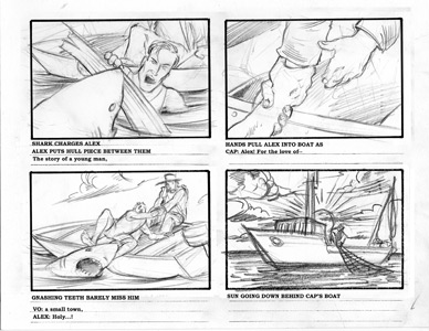 Large Image of Storyboard Illustration Sample