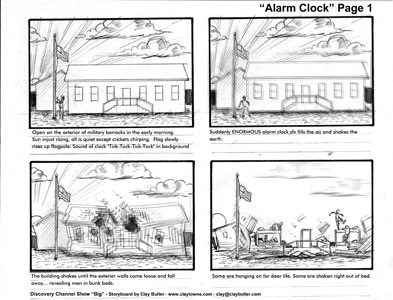Large Image of Storyboard Illustration Sample