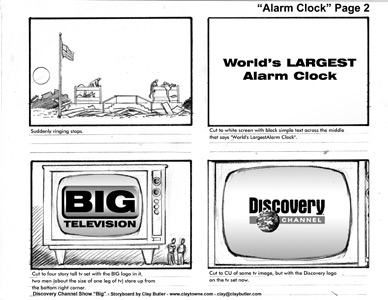 Large Image of Storyboard Illustration Sample