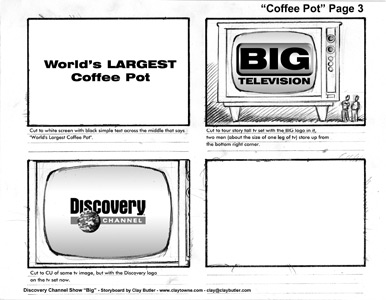 Large Image of Storyboard Illustration Sample