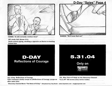 Large Image of Storyboard Illustration Sample