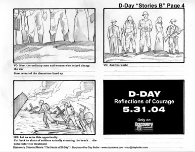 Large Image of Storyboard Illustration Sample