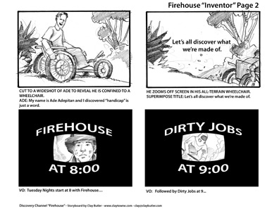 Large Image of Storyboard Illustration Sample