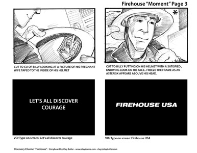 Large Image of Storyboard Illustration Sample