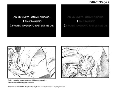 Large Image of Storyboard Illustration Sample