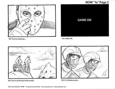 Large Image of Storyboard Illustration Sample