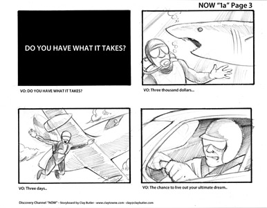 Large Image of Storyboard Illustration Sample
