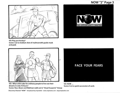 Large Image of Storyboard Illustration Sample