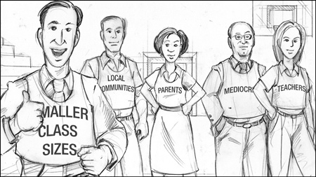 Large Image of Storyboard Illustration Sample