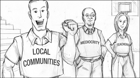 Large Image of Storyboard Illustration Sample