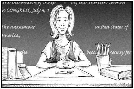 Large Image of Storyboard Illustration Sample