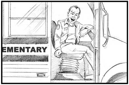 Large Image of Storyboard Illustration Sample