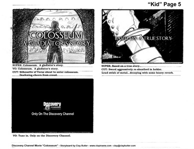Large Image of Storyboard Illustration Sample