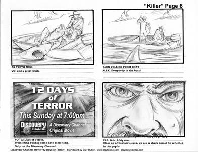 Large Image of Storyboard Illustration Sample