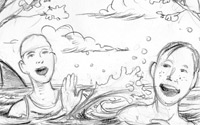 Storyboard Illustration Sample