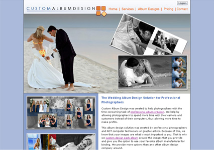 Large Screenshot of Web Design Sample