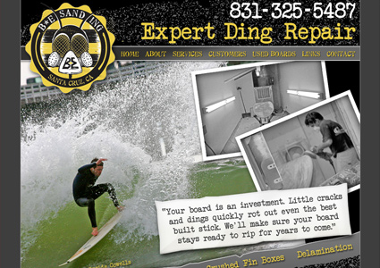 Large Screenshot of Web Design Sample